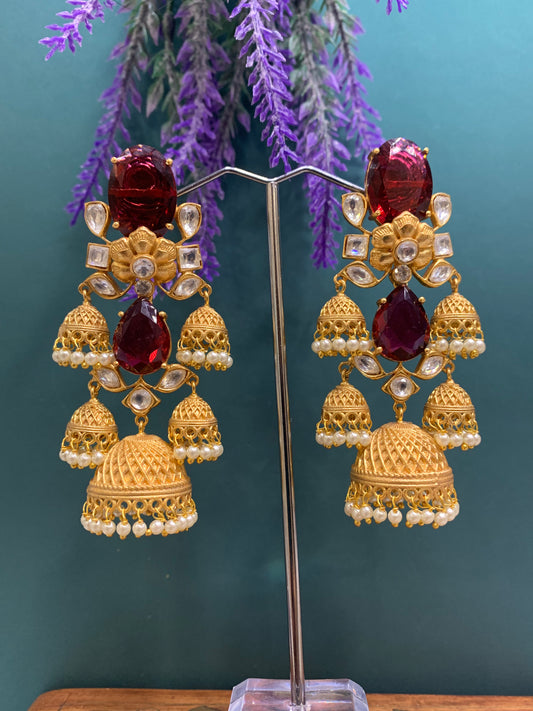 Amrapali kundan earring Savannah