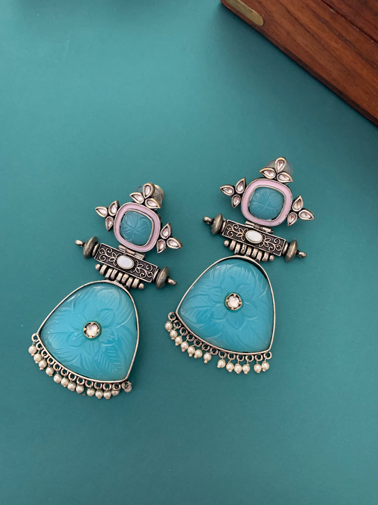 Amrapali earring Bebo silver replica