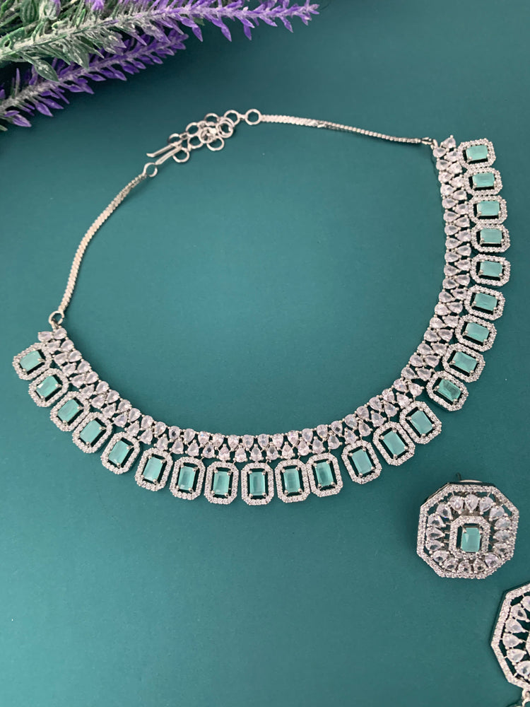 American diamond necklace set