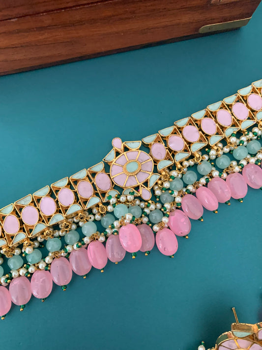 Farzia pachi kundan choker