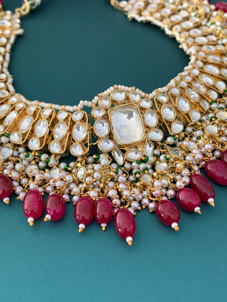 Madhu pachi kundan choker/ necklace