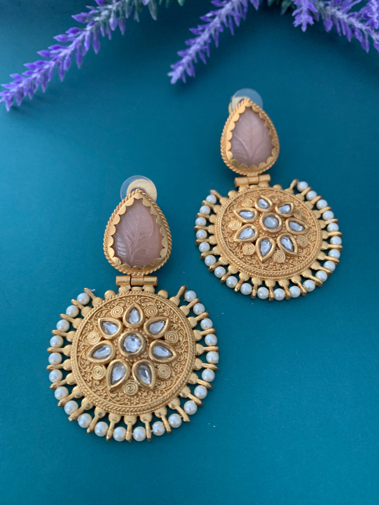 Amrapali kundan earring priyanka