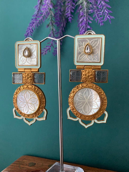 Amrapali kundan earring Faith