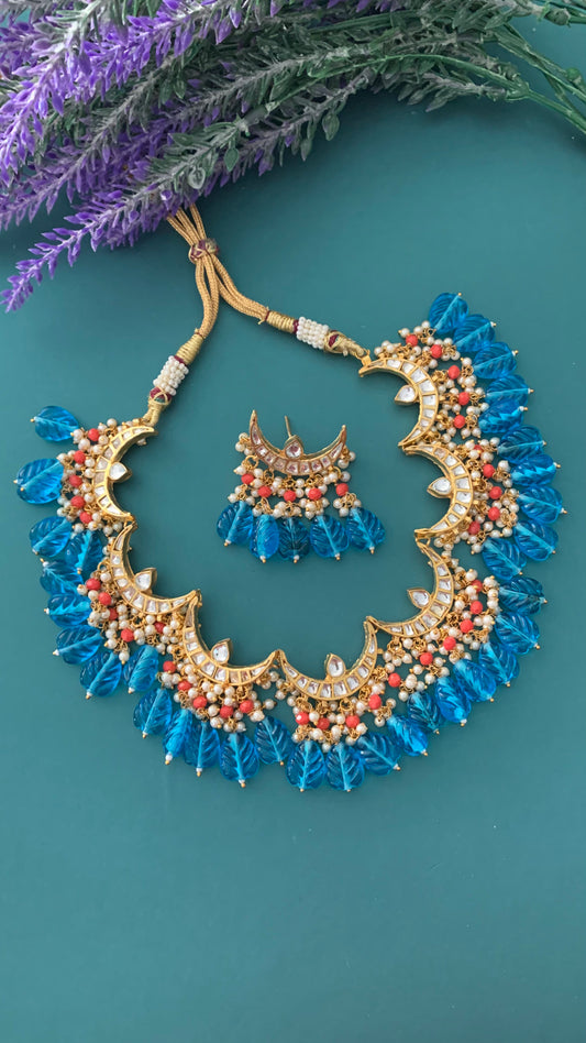 Mastani bai pachi kundan choker necklace