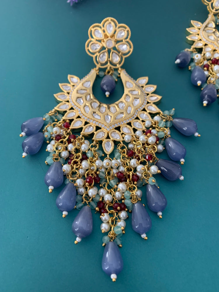 Tyanni kundan earring Rakhi