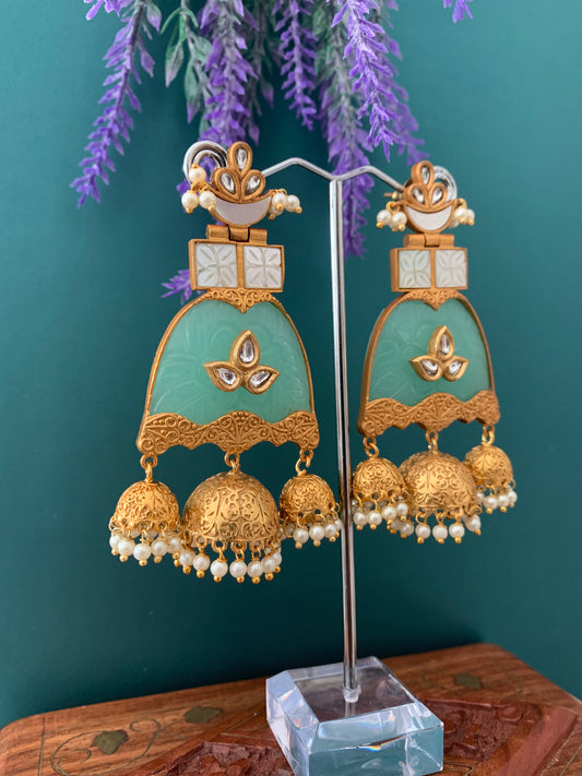 Amrapali kundan earring Megan