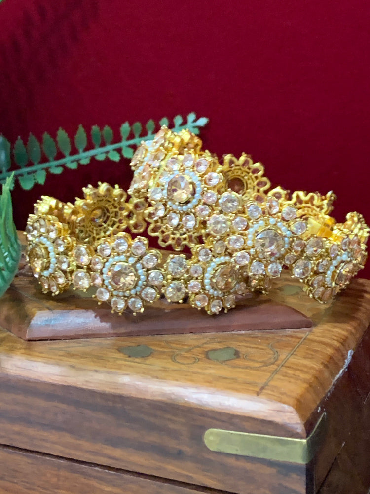 Pakistani bangle in antique gold
