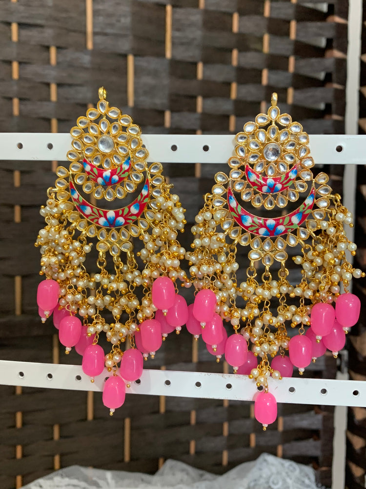 Meena kundan earring