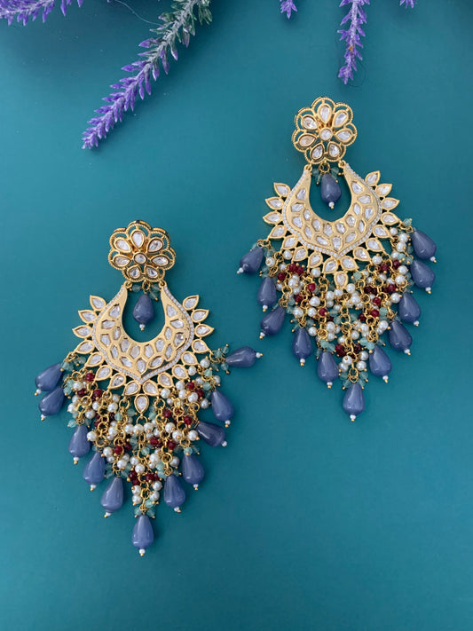 Tyanni kundan earring Rakhi