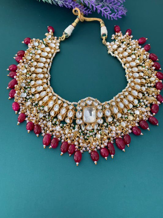 Madhu pachi kundan choker/ necklace