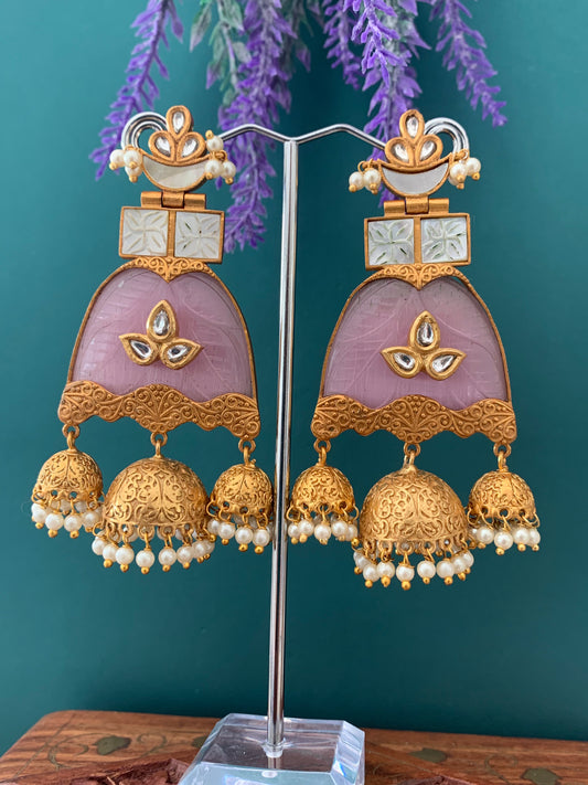 Amrapali kundan earring Megan