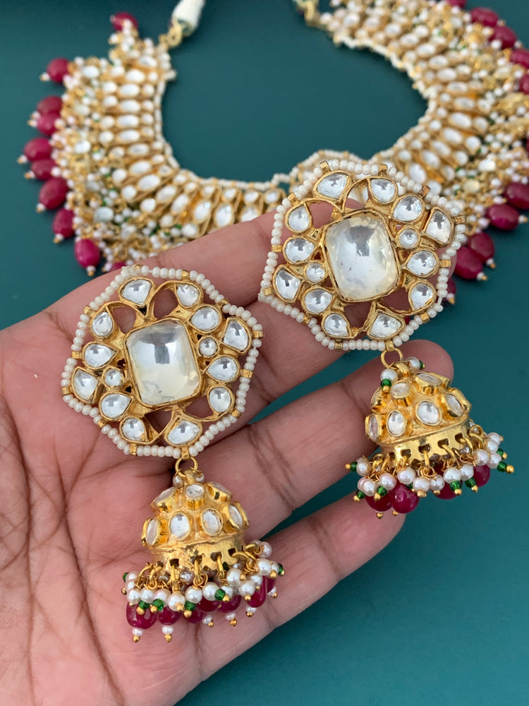 Madhu pachi kundan choker/ necklace