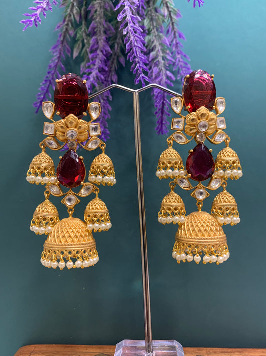 Amrapali kundan earring Savannah