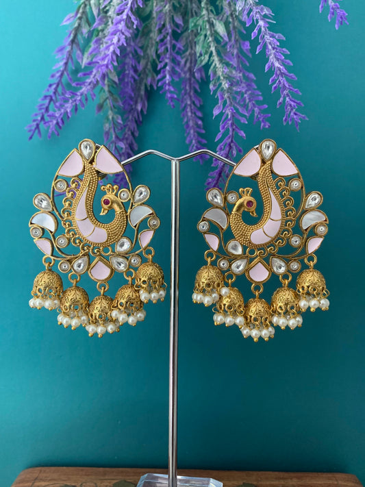 Amrapali kundan earring Fariha