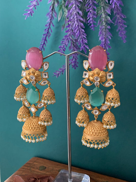 Amrapali kundan earring Savannah