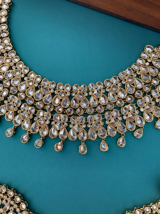 Reverse polki necklace Malad