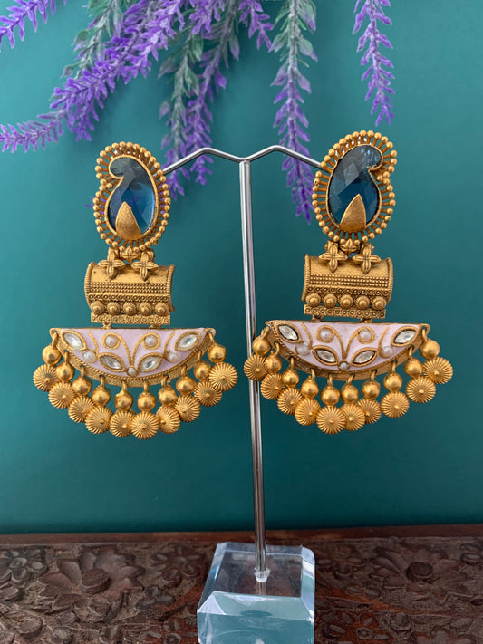 Amrapali kundan earring liah