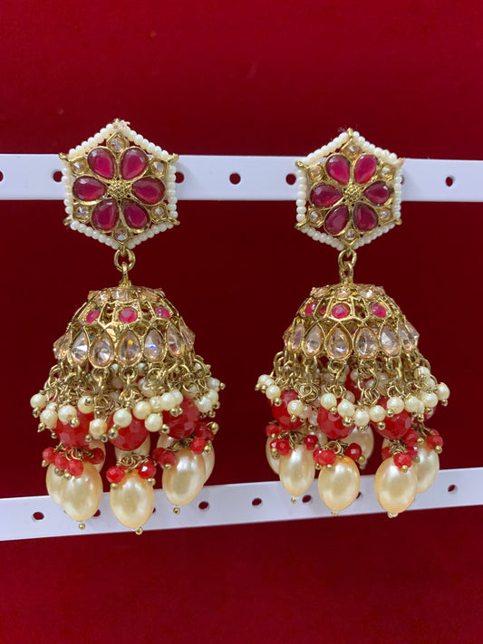 Polki jhumki shaila