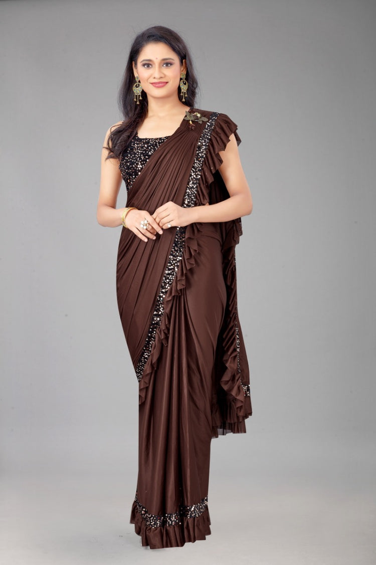 Ready to wear saree / 2 min saree / stitched saree