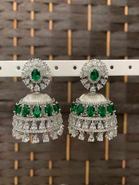 Tarana jhumka American diamond