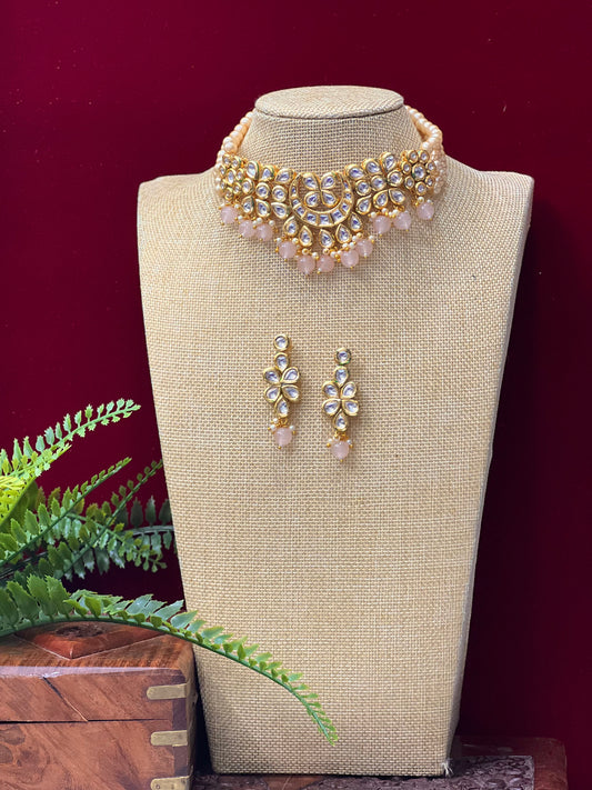 Kundan choker necklace