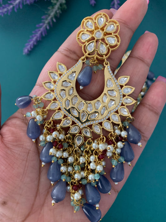 Tyanni kundan earring Rakhi