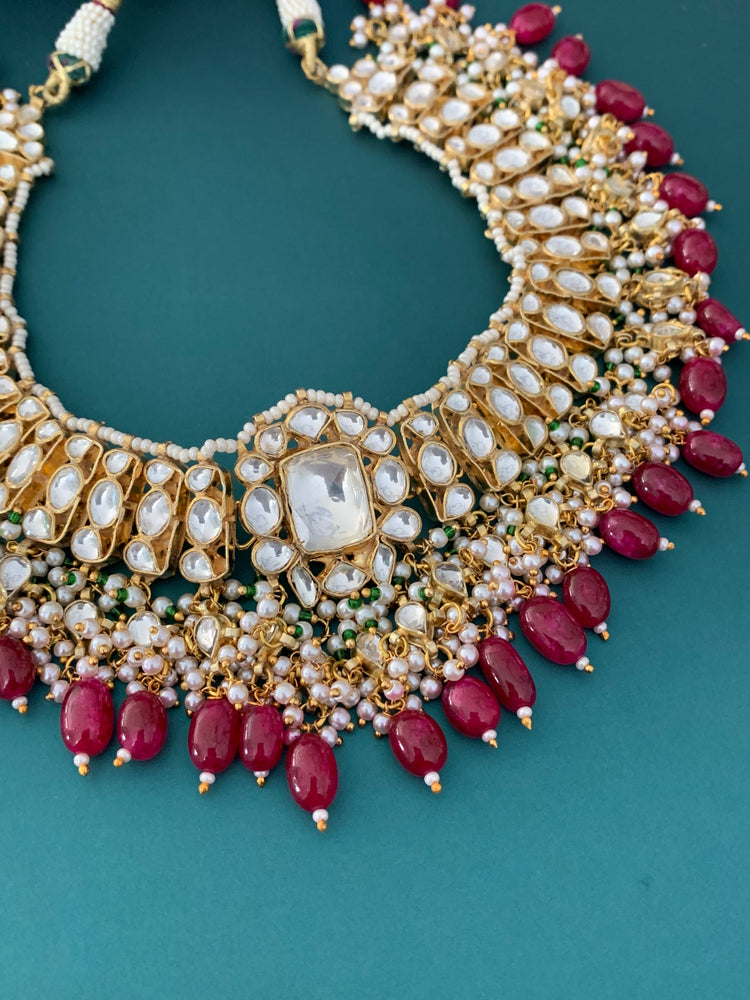 Madhu pachi kundan choker/ necklace