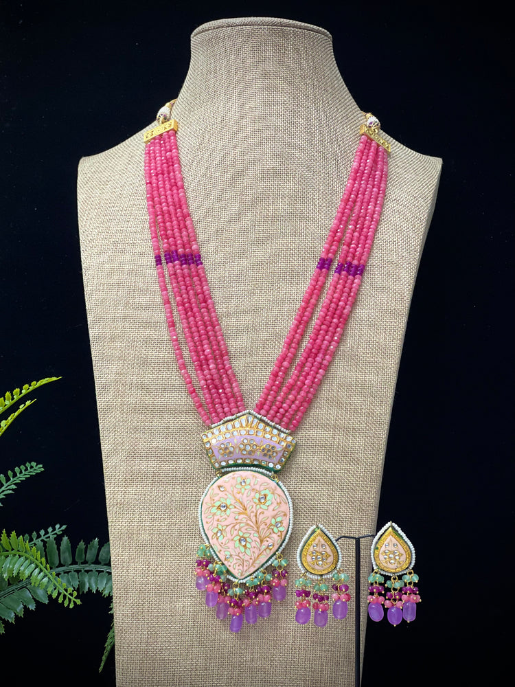 Meena kundan long mala Shanta