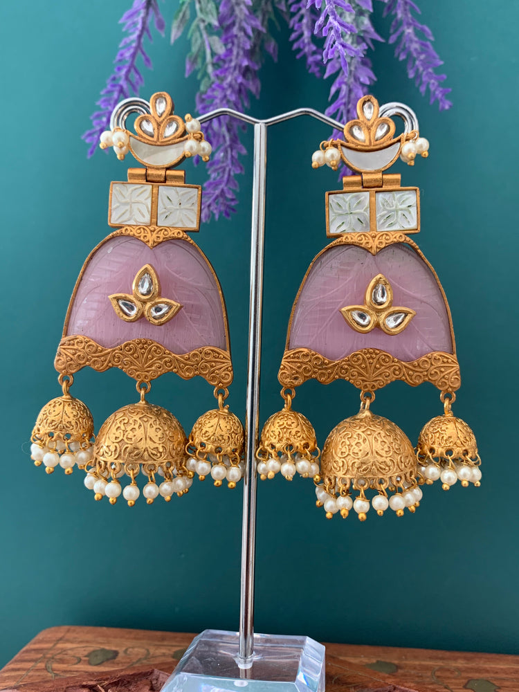 Amrapali kundan earring Megan