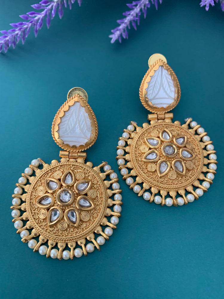 Amrapali kundan earring priyanka