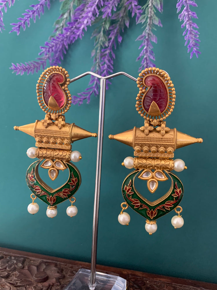 Amrapali kundan earring Jaya