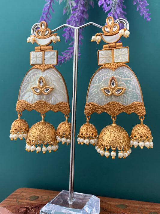 Amrapali kundan earring Megan