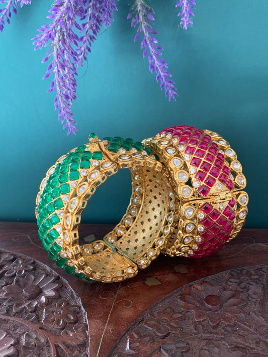 Designer tyanni kundan bangle