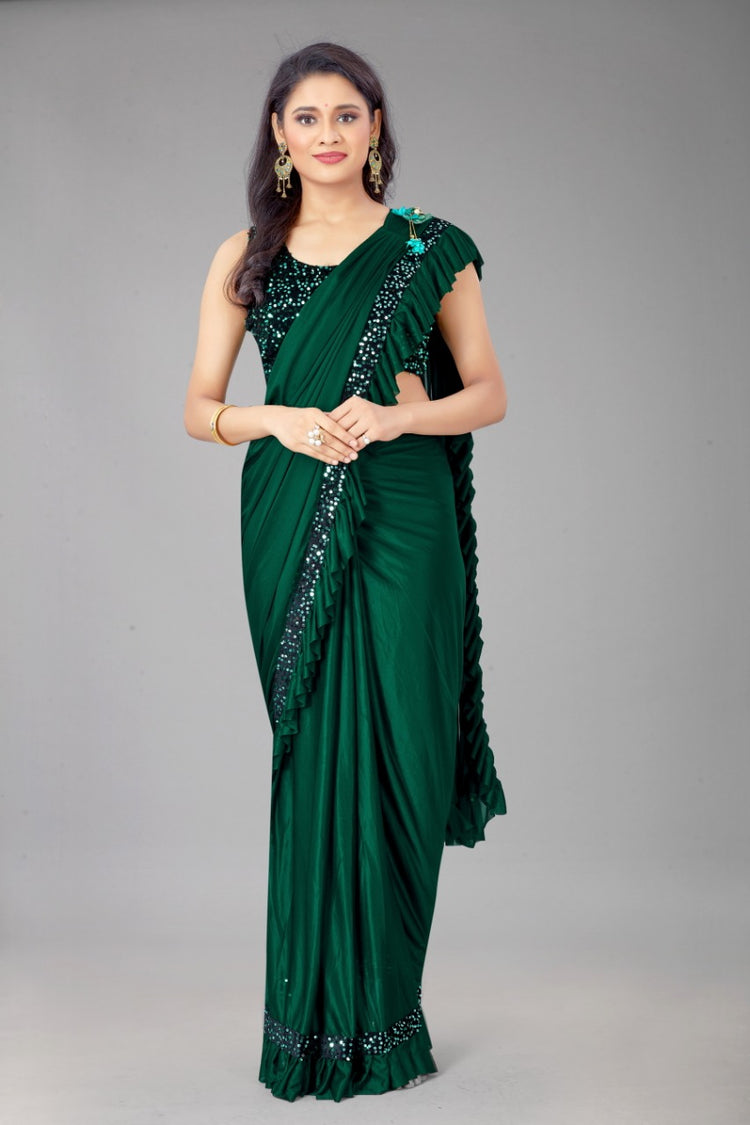 Ready to wear saree / 2 min saree / stitched saree