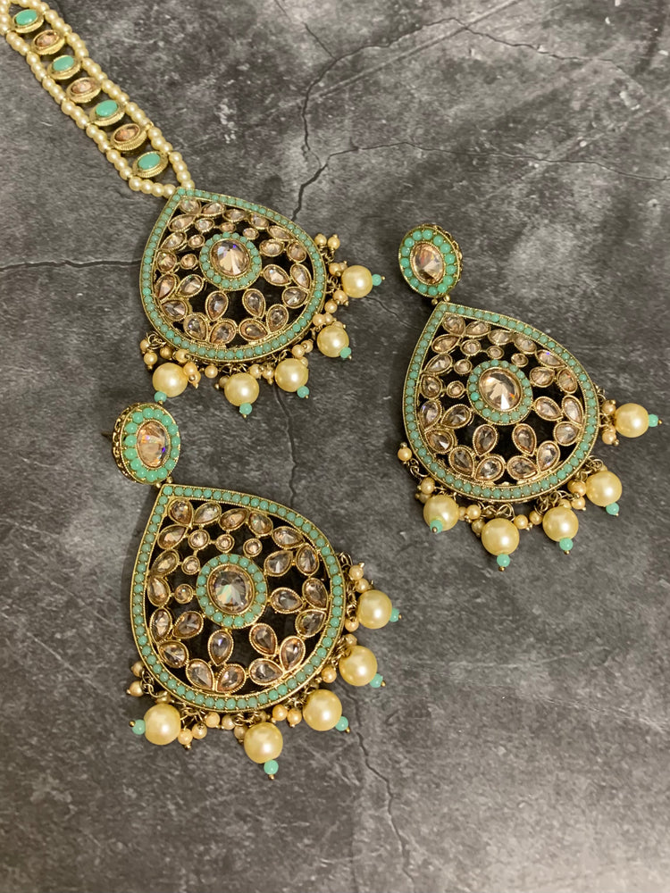 Sunaina polki earring tikka