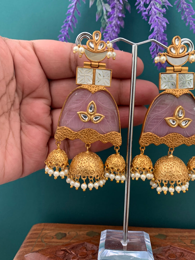 Amrapali kundan earring Megan