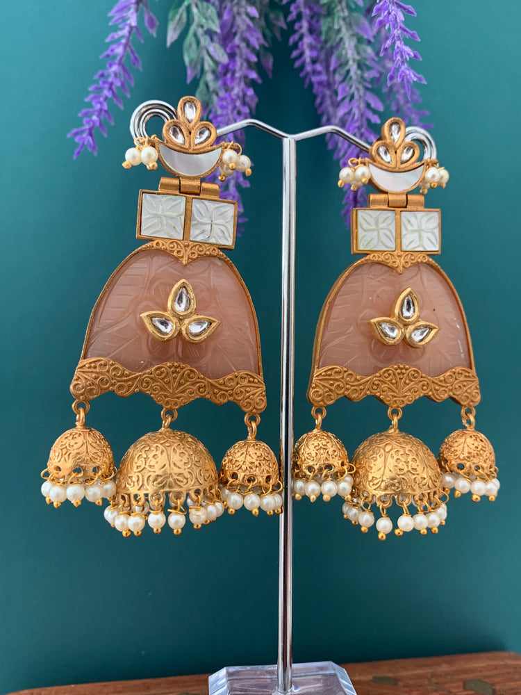 Amrapali kundan earring Megan