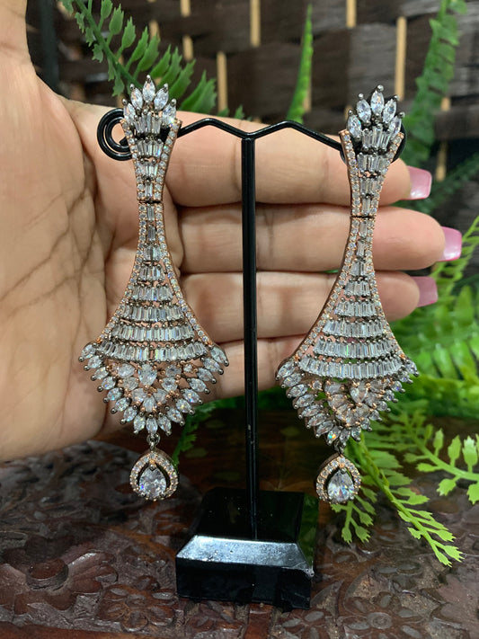 American diamond Victorian earring Tiana