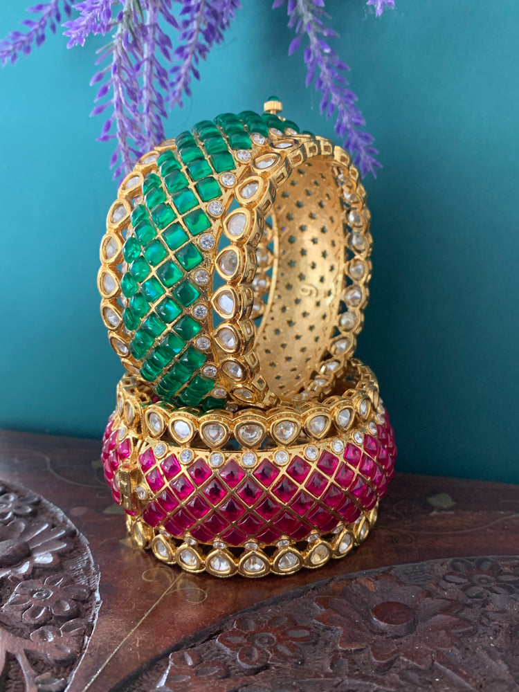 Designer tyanni kundan bangle