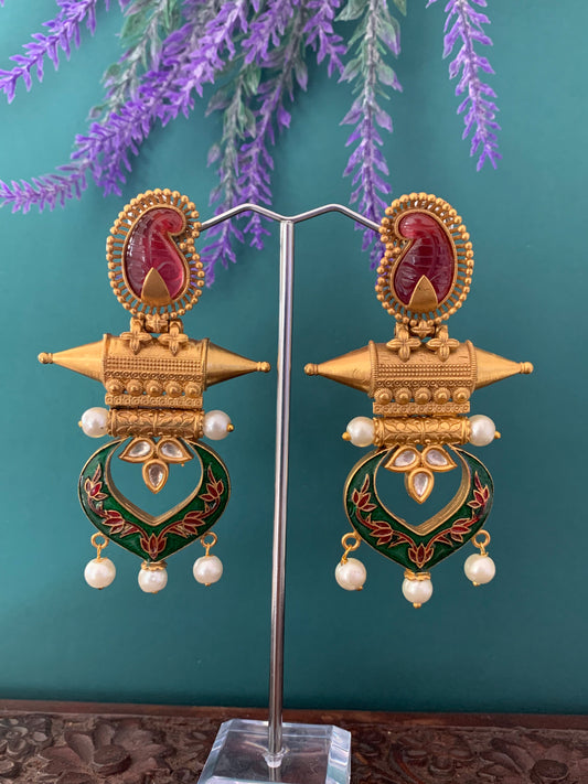 Amrapali kundan earring Jaya