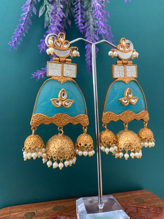 Amrapali kundan earring Megan