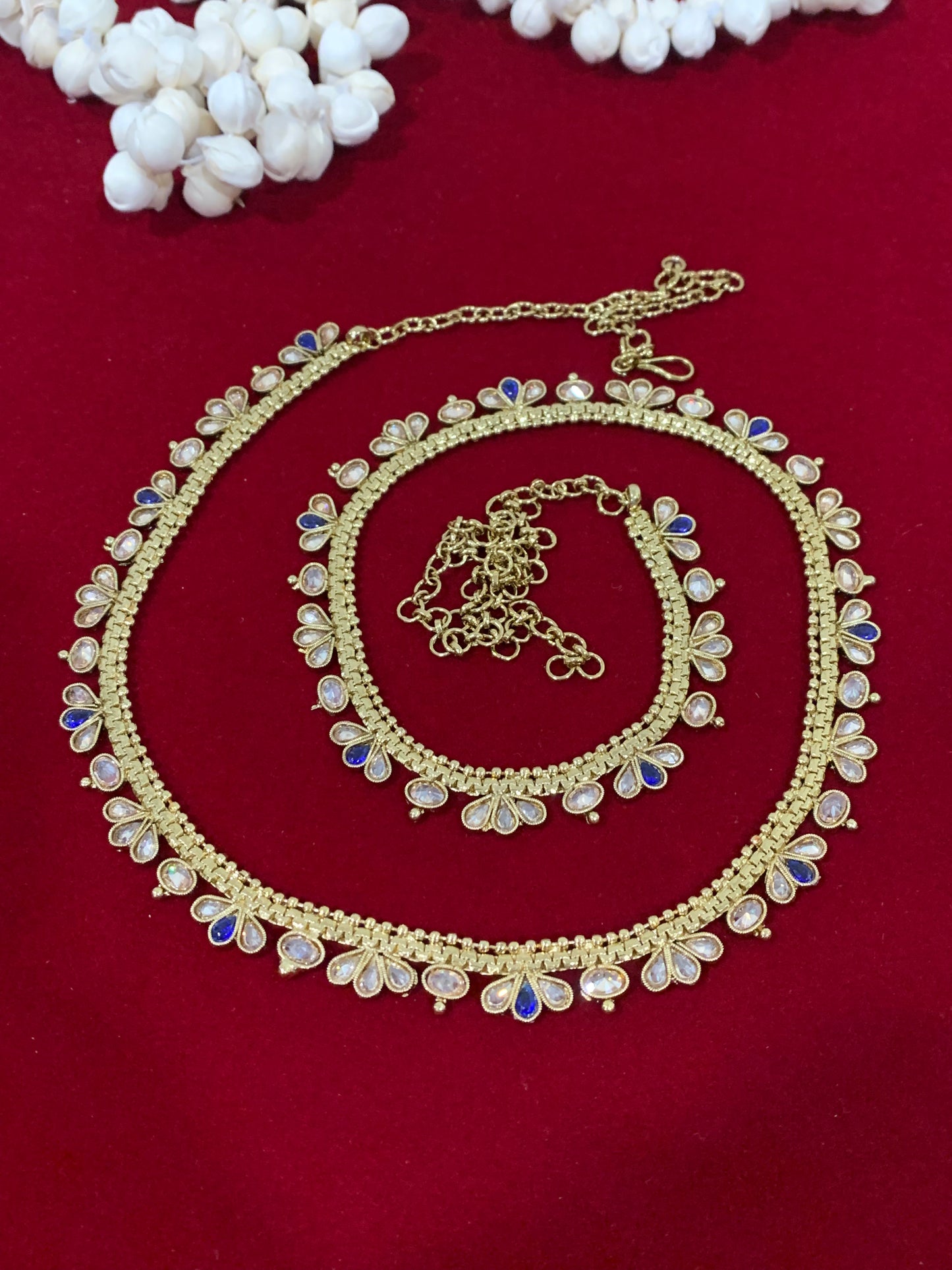 Polki waist chair / waist belt / kamar bandh / body chain / one size / belly chain
