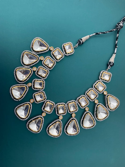 Simraan kundan necklace